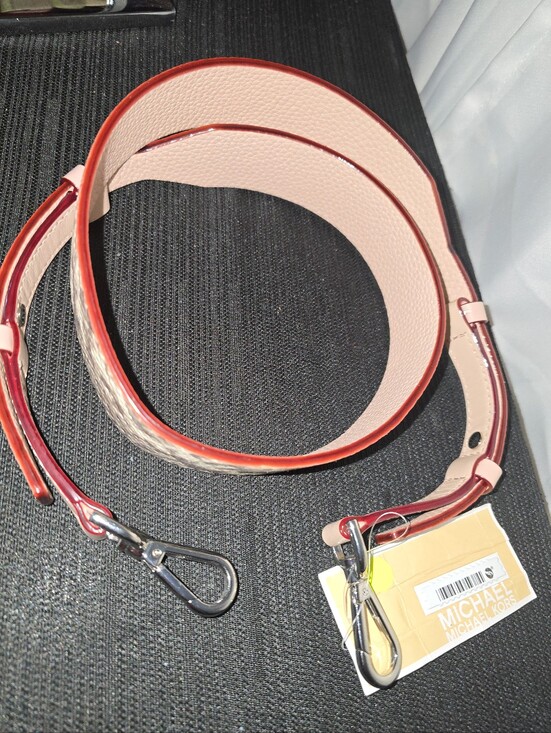 Michael Kors Accessories - NwTMichael Kors Snake SKIN  Leather Guita  Bag Or  Belt Strap MSRP $99